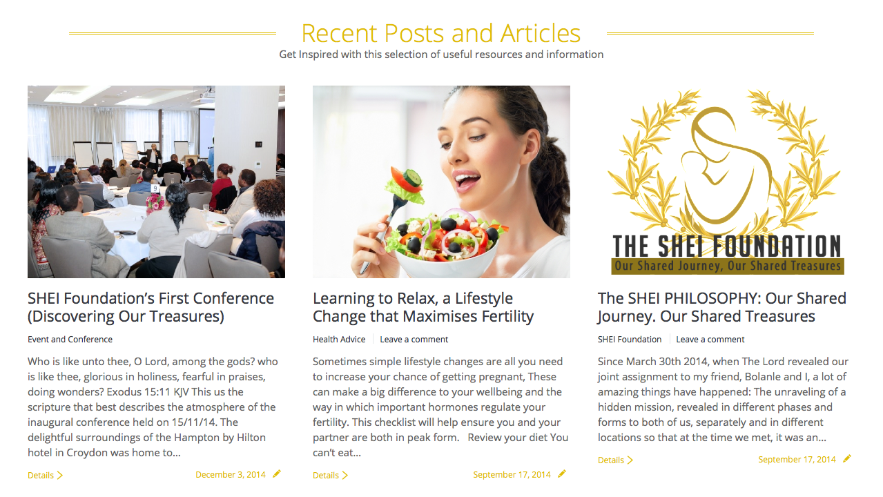 The Shei Foundation content